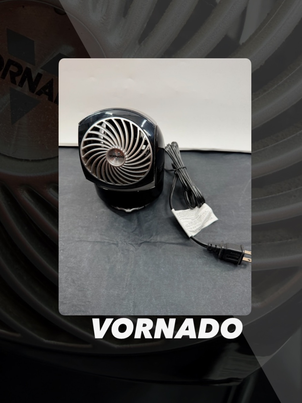 EUC Vornado Flippi Compact Air Circulator Fan